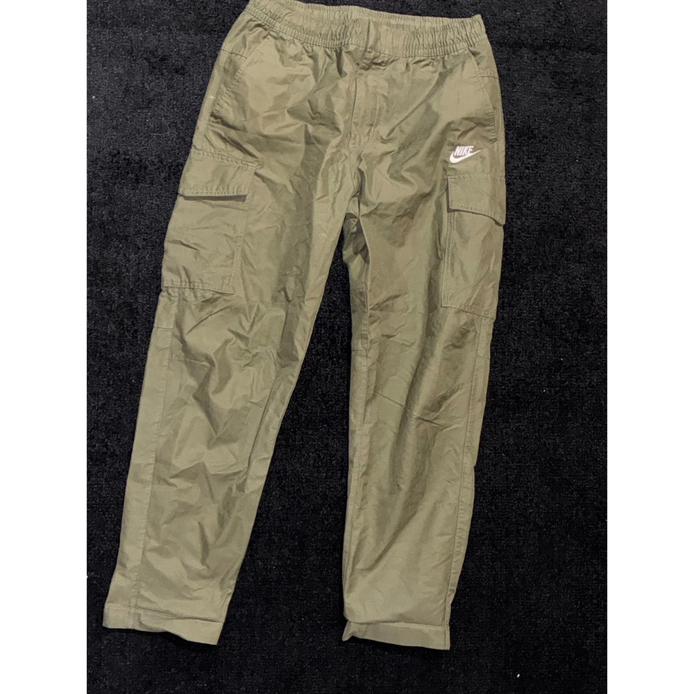 Nike Sportswear Mens Cargo Pants Olive Green Twill M CD4649-326